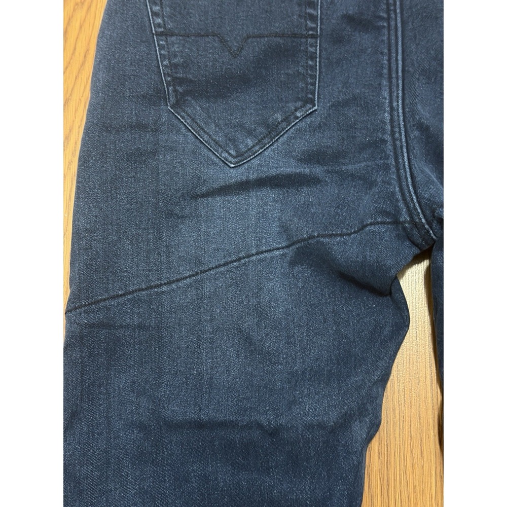 Bull-it Motorcycle Riding Jeans Mens 38R Straight AAA Rated Dark Blue Denim - Picture 10 of 12